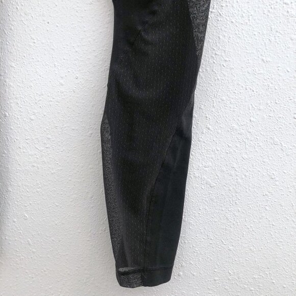 ATHLETA Black Side Pocket High Rise Legging Mesh Small Size - Picture 6 of 11